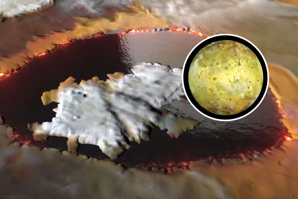 Io Volcanic Moon