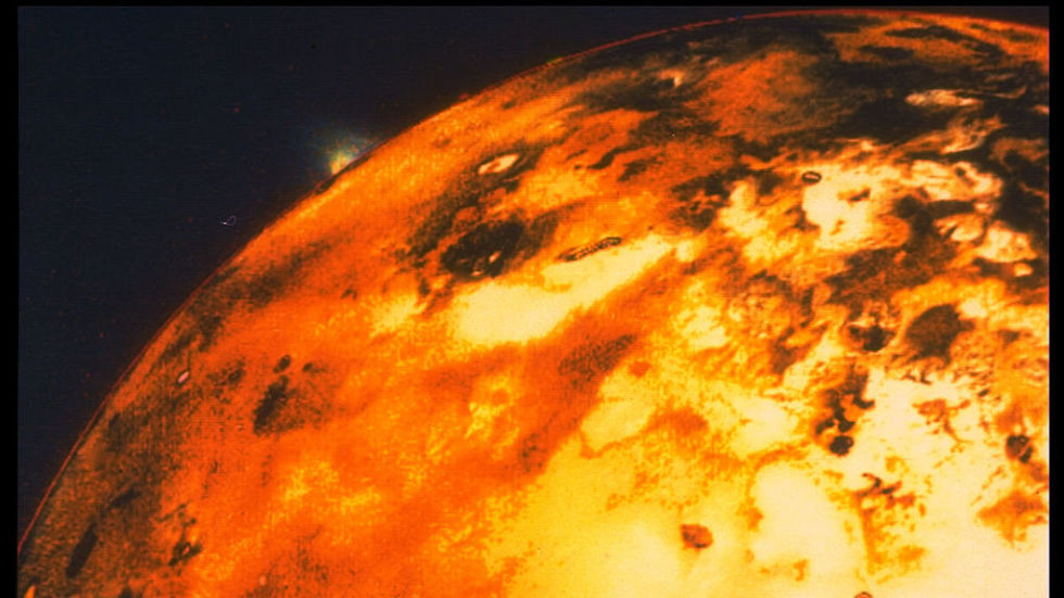 Io Volcanic Moon