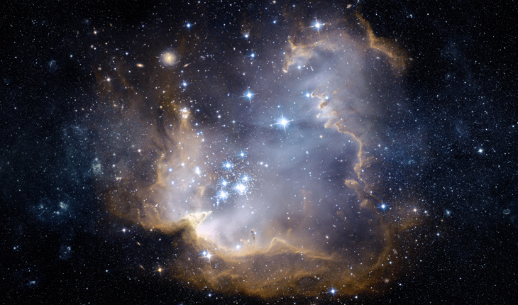 Stars cluster – red star cluster