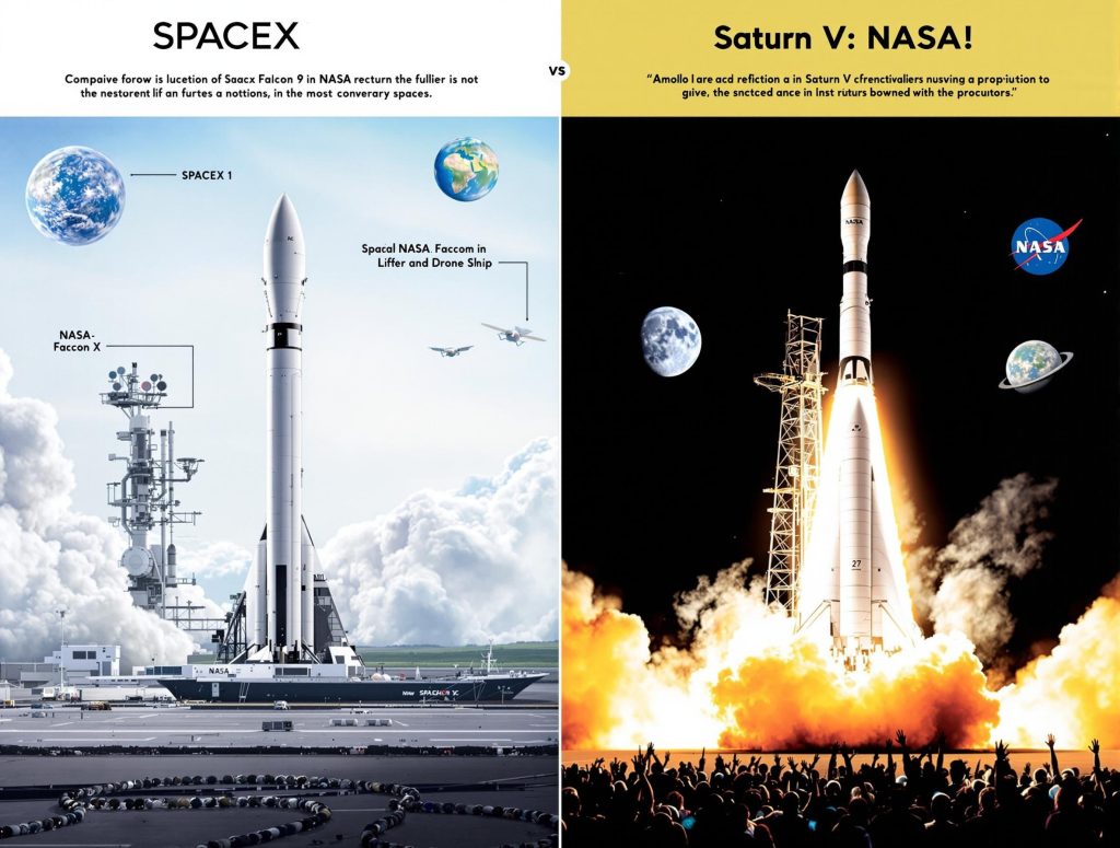 SpaceX Compare to NASA 2