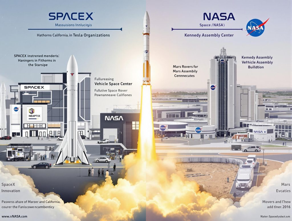 SpaceX Compare to NASA 