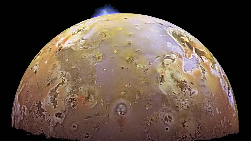 Io Volcanic Moon